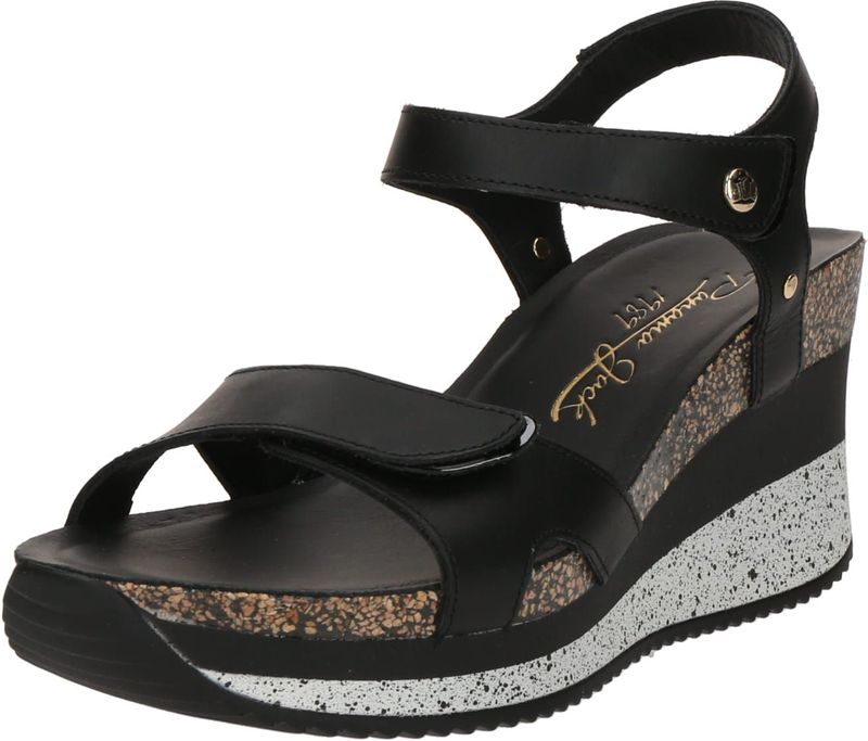 Panama Jack - Nica Sport B10 Napa - Damesschoenen - Zwart - Leer - Synthetisch