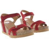 Panama Jack - Julia Sandalen - Rood - Leer