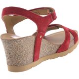 Panama Jack - Julia Sandalen - Rood - Leer