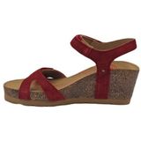Panama Jack - Julia Sandalen - Rood - Leer