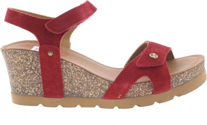 Panama Jack - Julia Sandalen - Rood - Leer