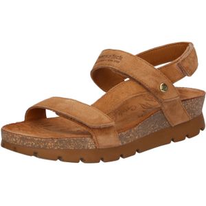 Panama Jack - Selma - Sandalen - Camel - Leer - Klittenbandsluiting
