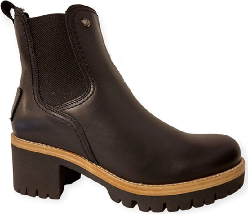 Panama Jack - Korte Laars Pia Igloo Trav B3 - Zwart - Warm Gevoerd