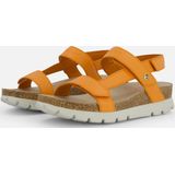 Selma B14 - Sandalen - Effen - Leer - Anatomisch Voetbed - Velcro Sluiting