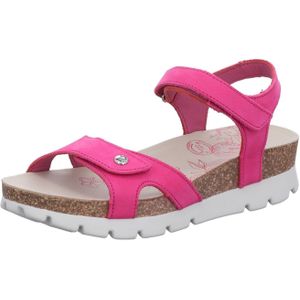 Panama Jack - Sulia - Sandalen - Pink - Klittenbandsluitingen - Plateau