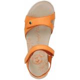 SULIA B9 - Effen Sandalen met Velcro Sluiting en Middelhoge Hak