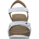 Ruth B - Sandalen - Effen - Leer - Velcro Sluiting - Middelhoge Hak