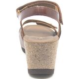 Panama Jack RUTH B6 Bruine sandalen op een sleehak