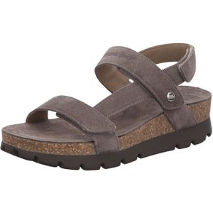 Panama Jack Selma Sandalen Plat - Taupe - Maat 42
