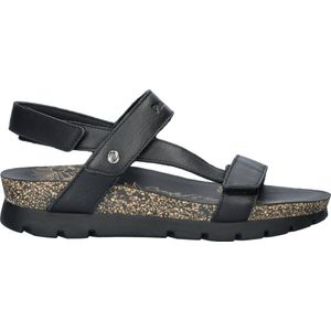 Panama Jack Selma Sandalen Plat - zwart