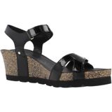 Panama Jack - Julia Sandalen - Zwart - Leer