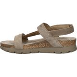 Panama Jack Selma Suede dames sandaal - Taupe