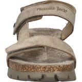 Panama Jack Selma Suede dames sandaal - Taupe