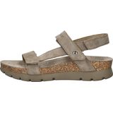 Panama Jack Selma Suede dames sandaal - Taupe