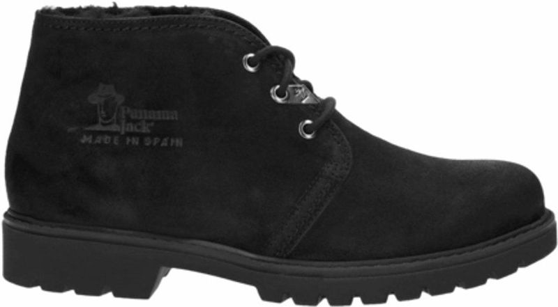 Panama Jack - Bota Panama Igloo C41 - Enkellaarzen - Zwart - Velours
