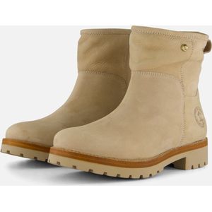 Panama Jack - Grace B2 - Enkellaarsjes - Beige - Nubuck
