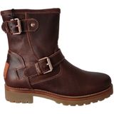 Panama Jack - Felina Igloo - Dames Boot - Cognac - Leer - Gevoerd met Schaapsvacht