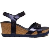 Panama Jack - Julia Shine - Sandalen - Blauw - Kurk