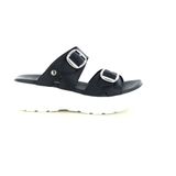 Panama Jack - Navia - Slipper - Zwart - Leer