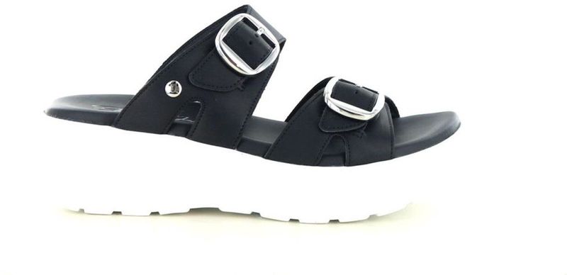 Panama Jack - Navia - Slipper - Zwart - Leer