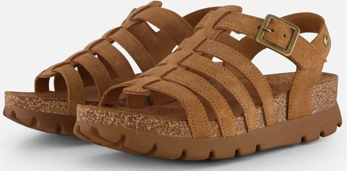 Panama Jack - Women's Sasha B2 - Sandalen - Bruin/Beige