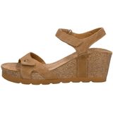 Panama Jack - Casual Sandalen - Bruin - Textiel - Dames