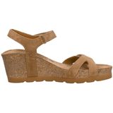 Panama Jack - Casual Sandalen - Bruin - Textiel - Dames