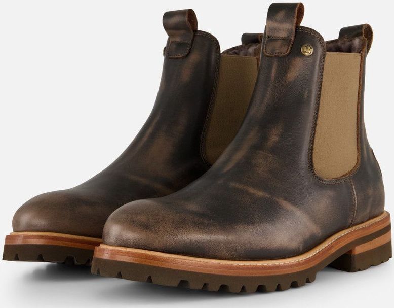 Enkellaars Panama Jack Men Elvin Igloo C2 Napa Taupe-Schoenmaat 40