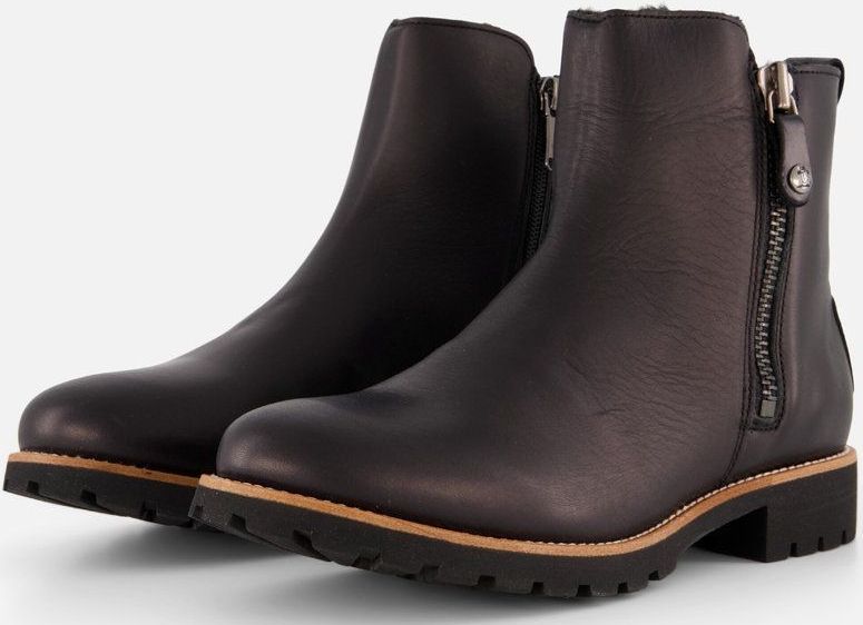 Panama Jack - Fiore Trav B1 - Enkellaarsjes - Zwart