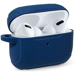 Zachte siliconen hoes voor Apple Airpods Pro (blauw)