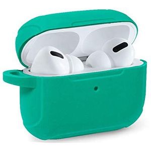 Zachte siliconen hoes voor Apple Airpods Pro (mint)