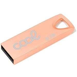 Pen Drive USB-stick X32 GB 2.0 COOL metalen sleutel roségoud