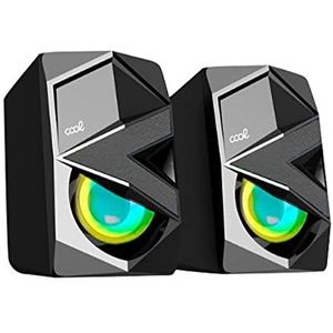 Computerluidspreker voor PC Gaming LED USB Cool 8 W