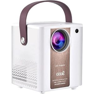 Cool - Rainbow - Beamer - Wit - 3000 Lumen - Full HD - Ingebouwde Luidspreker - WiFi