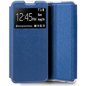 Coole flipcover voor Xiaomi Redmi Note 11/11S glad, blauw