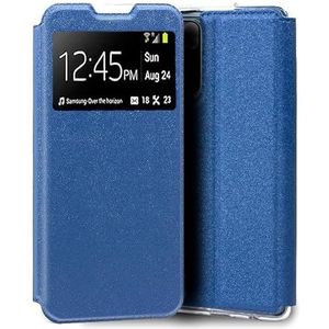 Coole flipcover voor Xiaomi Redmi Note 11 Pro Plus 5G, glad, blauw