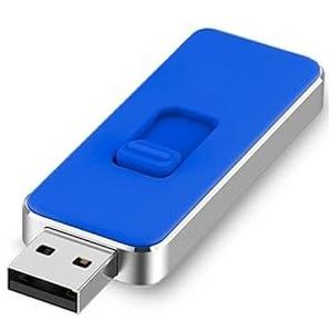 USB-stick, 32 GB, 2.0, koel board, blauw