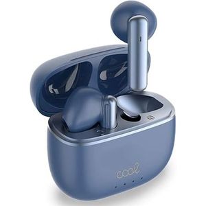 Cool Accesorios Auriculares Stereo Bluetooth Earbuds Cool Bluegen (Draadloze), Koptelefoon, Blauw