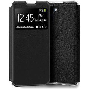 Cool Flip Cover beschermhoes voor Realme C33 Prime, glad, zwart