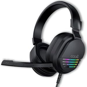 Cool Accesorios Auriculares Gaming Cool Nitro Adapt. Audio Black (Bedraad), Gaming headset, Zwart