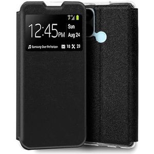Cool Flip Cover beschermhoes voor Xiaomi Redmi A1 Plus, glad, zwart