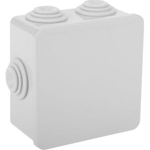 BeMatik - IP44 waterdichte doos met vierkante oppervlakken 80x80x40mm