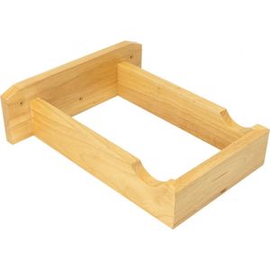 PrimeMatik - Wandhouder voor het ophangen van houten fietsen