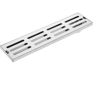 PrimeMatik - Afvoergoot 40x10cm met mat RVS rooster