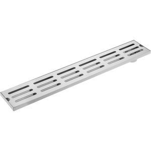 PrimeMatik - Afvoergoot 60x10cm met mat RVS rooster