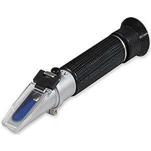 Hand-refractometer 0-25% alcoholtest, met CAT