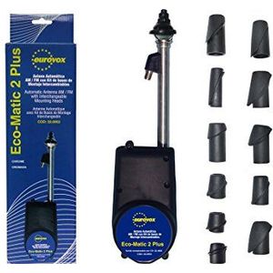 Eurovox eur050420 – automatische antenne universeel met 10 verwisselbare opzetstukken