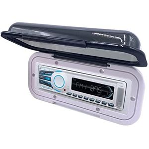 KDX-Audio 78.3148 radioscherm, waterdicht, wit