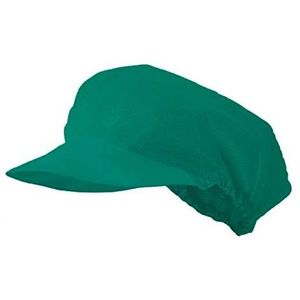 VELILLA 93; Cofia met rooster; kleur groen; eenheidsmaat