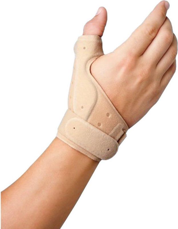 Orliman Manutec Duimbrace - Maat: 2 (18-22 cm) - Kleur: Beige